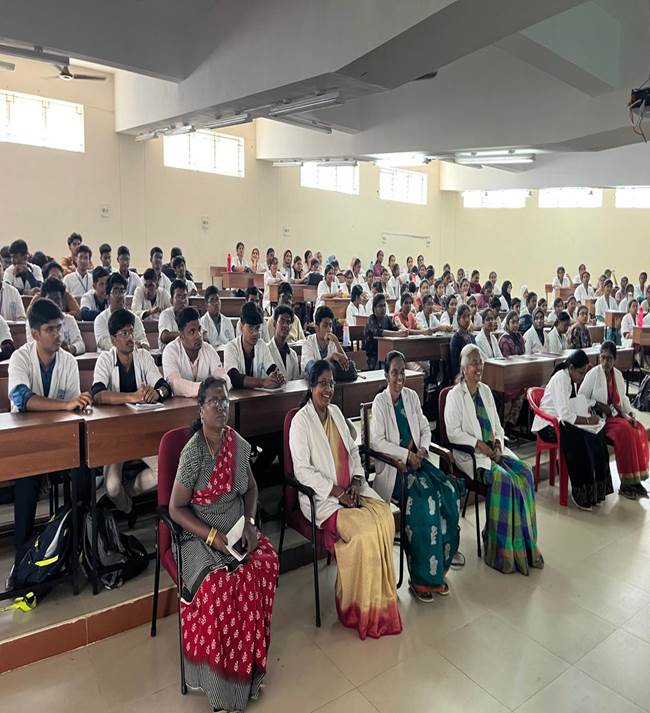 Vishaka Sensitisation Programme to I MBBS students – Feb 2025